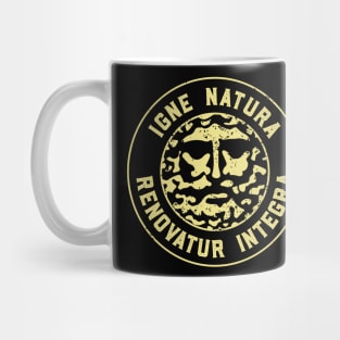 The Entire Nature is Renewed by Fire Mug